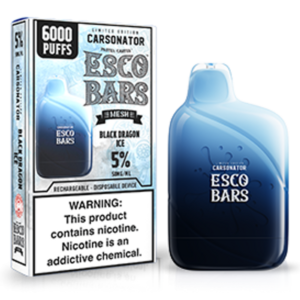 Esco Bars 5 6000 Puff Black Dragon Ice Disposable