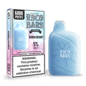 Esco Bars 5 6000 Puff Bubbleberry Disposable