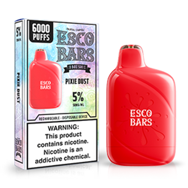 Esco Bars 5 6000 Puff Pixie Dust Disposable