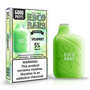 Esco Bars 5 6000 Puff Spearmint Disposable
