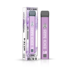 Esco Bars 2 Gram Delta-8 Disposable – Granddaddy Purple
