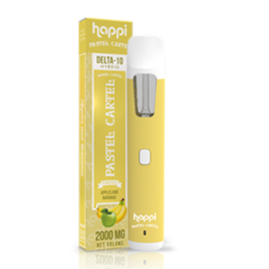 Happi x Esco Bars 2 Gram Delta-10 Disposable – Apples and Bananas