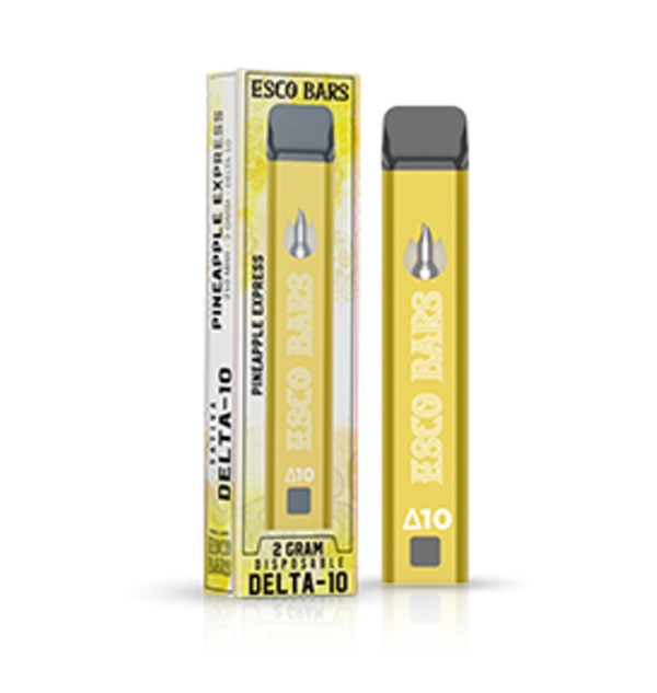 Esco Bars 2 Gram Delta‑10 Disposable – Pineapple Express