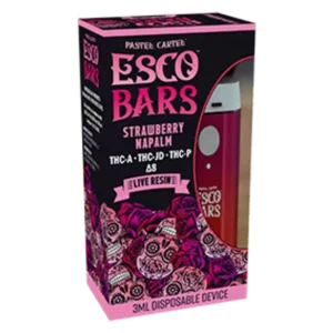 Esco Bars 3 Gram Live Resin Delta-8 Disposable